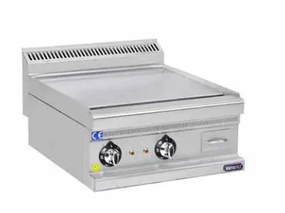 600x630x270 mm Paslanmaz Yarı Oluklu Pleyt Elektrikli Endüstriyel Izgara