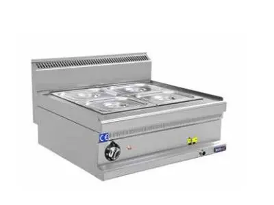 Bain Marie Électrique Inox 800x700x270 mm