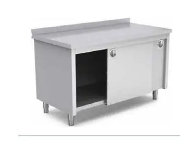 1600x700x850 mm Kitchen Work Bench with Cupboard