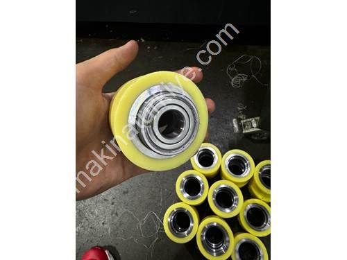 custom production of pallet jack wheels