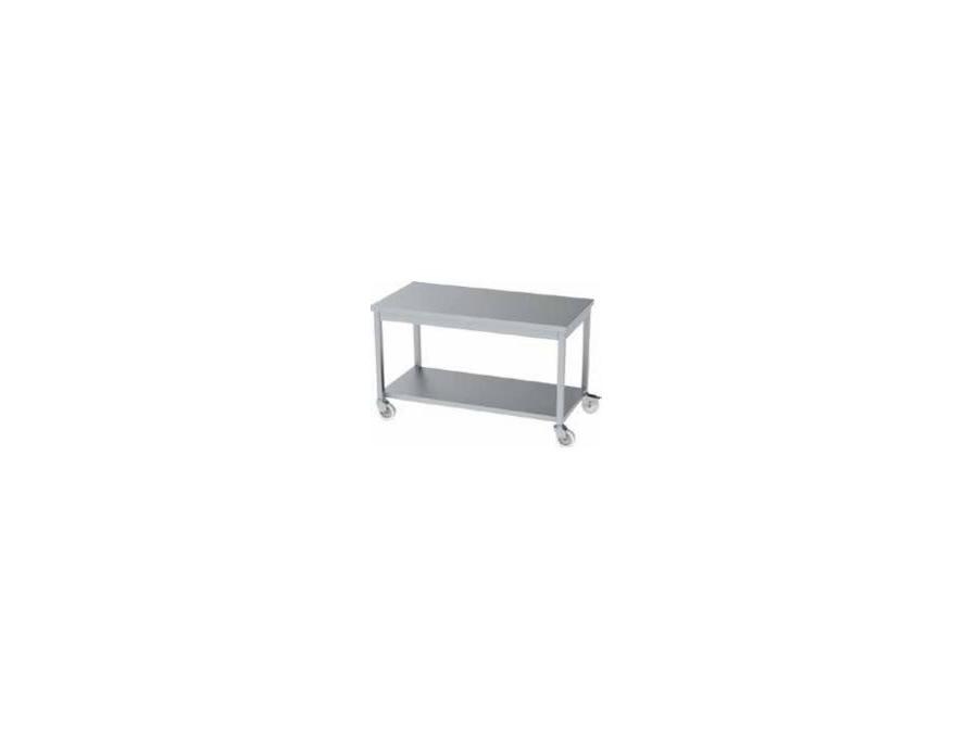 1400 x 600 x 850 mm mittelgroße Küchenwerkbank mit beweglicher Grundplatte