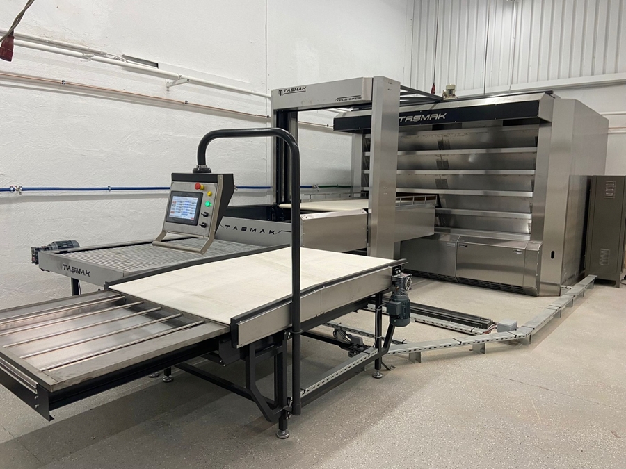 Stone-Based Tubular Oven and Robot Automation System - Hourly Capacity 560 Bread