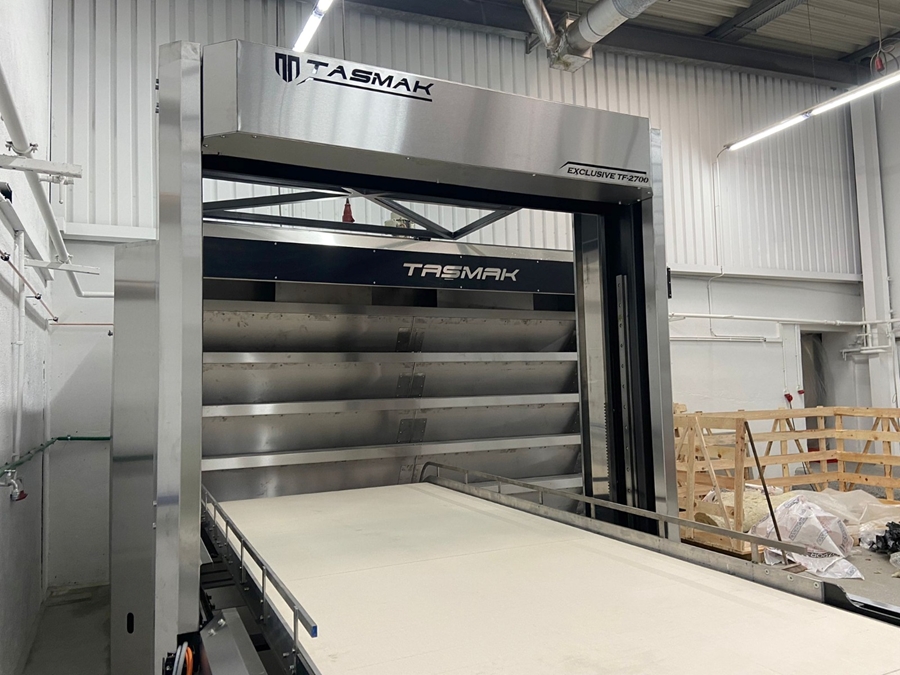Stone-Based Tubular Oven and Robot Automation System - Hourly Capacity 560 Bread