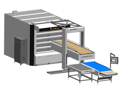 Stone-Based Tubular Oven and Robot Automation System - Hourly Capacity 560 Bread - 3