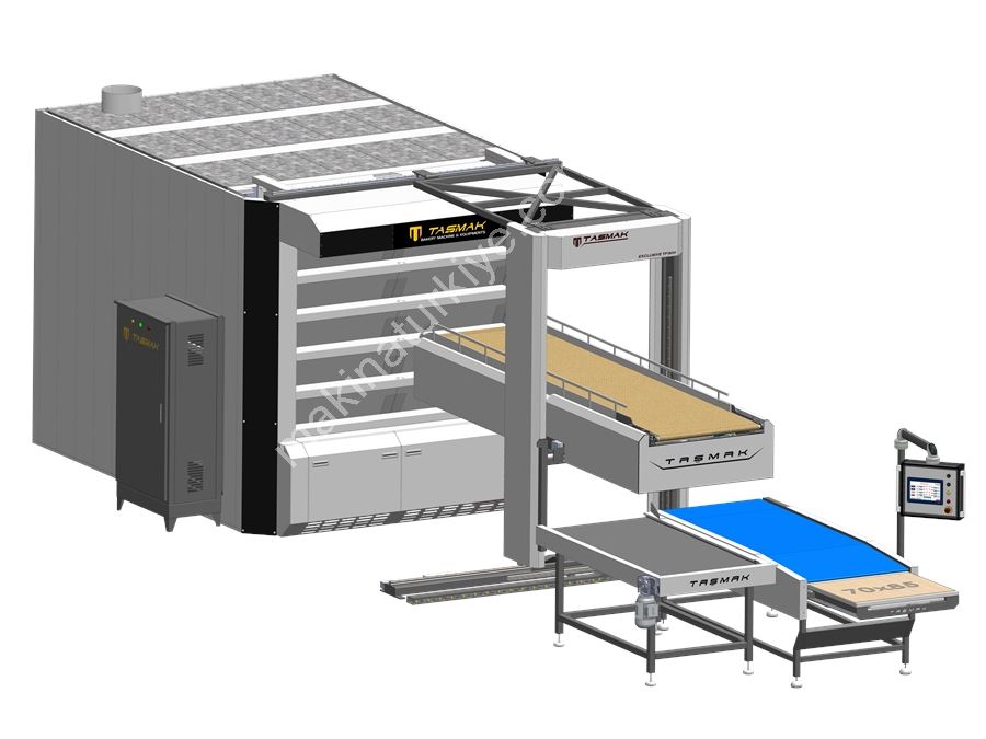 Stone-Based Tubular Oven and Robot Automation System - Hourly Capacity 560 Bread
