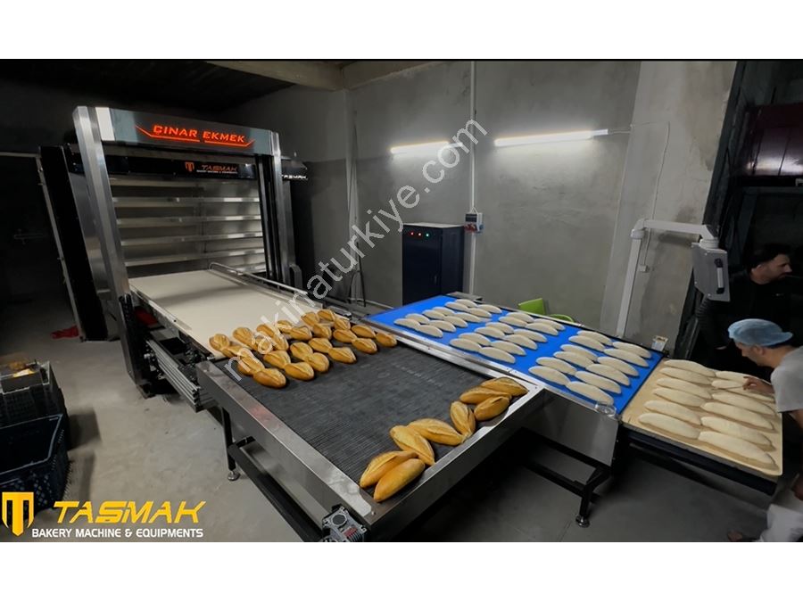 Stone-Based Tubular Oven and Robot Automation System - Hourly Capacity 560 Bread