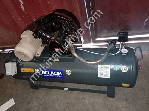 300 Litre, 12 Bar 5,5 Hp Yerli Motorlu Sıfır Garantili Kompresör