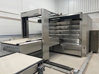 1400 Pieces / Hour Stone Based Tube Oven And Robot Automation System - 6