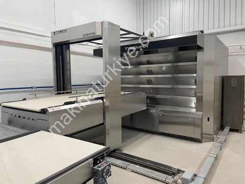 1400 Pieces / Hour Stone Based Tube Oven And Robot Automation System