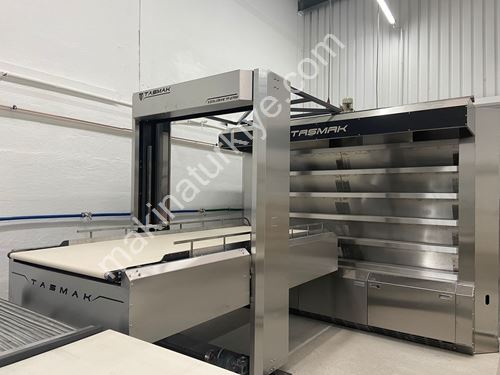 1400 Pieces / Hour Stone Based Tube Oven And Robot Automation System