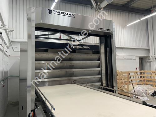 1400 Pieces / Hour Stone Based Tube Oven And Robot Automation System