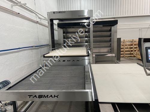 1400 Pieces / Hour Stone Based Tube Oven And Robot Automation System