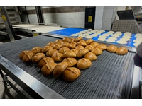 1400 Pieces / Hour Stone Based Tube Oven And Robot Automation System - 9