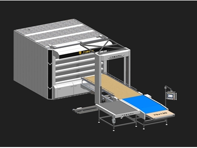 Four tubulaire en pierre et système d'automatisation robotique Capacité de production 980 unités - 9