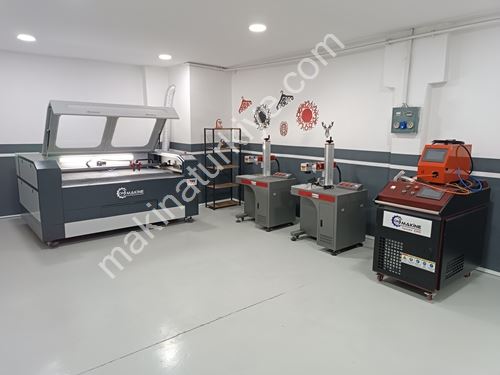 1700X1000 mm Lazer Kesim Ve Kazıma Makinesi 