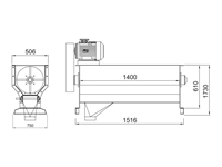 10-15 Ton / Saat Tahıl Kılçık Kırma Makinası - 1