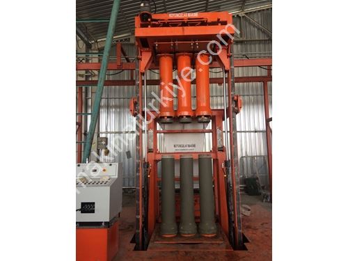 Ø150 mm Triple System Concrete Pipe Machine