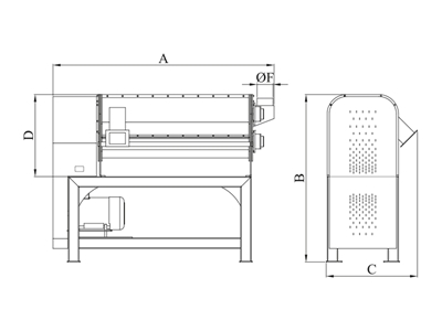 5.5 Ton/Hour Turbo Roasting Machine - 1
