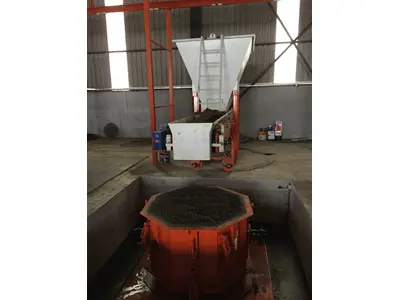 Ø620 mm Beton Baca ve Tabanı Makinası