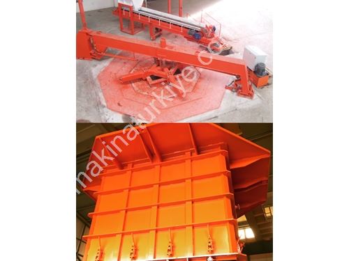 Ø1000x1500 mm Beton Boru Menfez Makinası