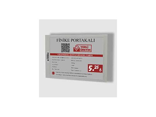 5.83 İnç Elektronik Raf Etiketi