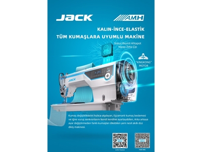Jack A5e-A.M.H. Artificial Intelligence Straight Stitching Machine - 1