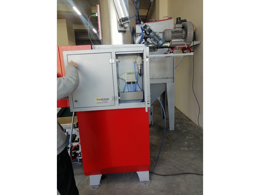 250-300 Bags/Hour Air System Valve Bag Powder Granule Filling Machine