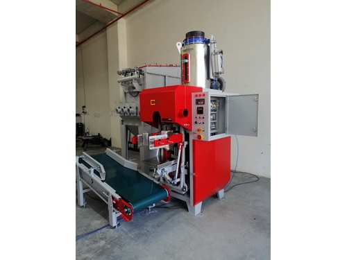 250–300 Beutel/Stunde, Luftsystem-Ventilbeutel-Pulver-Granulat-Abfüllmaschine