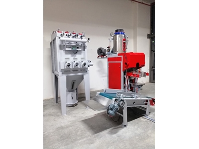 250-300 Bags/Hour Air System Valve Bag Powder Granule Filling Machine - 5