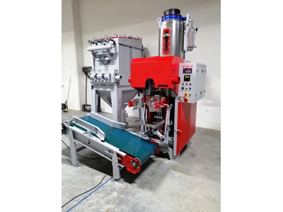 250-300 Bags/Hour Air System Valve Bag Powder Granule Filling Machine - 7