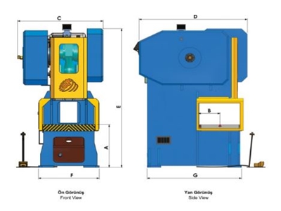 30 Ton C Tipi Eksantrik Pres - 3