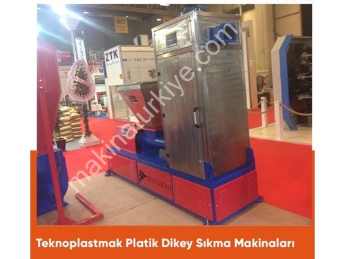 200-300 kg/saat Paslanmaz Dikey Plastik Sıkma Makinası