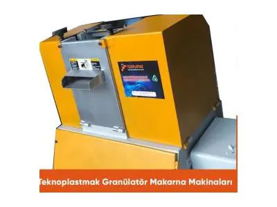 230 Mm 100-150 Kg/Saat Makarna Granül Kesme Makinası İlanı