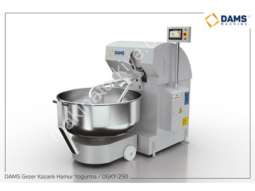 DAMS Movable Boiler Dough Kneading Machine