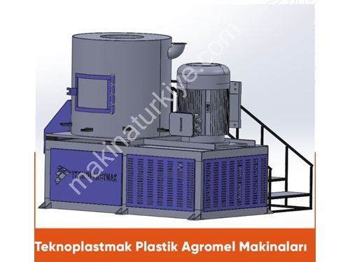 800 Mm 175-225 Kg/Saat Plastik Agromel Makinası