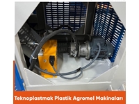 800 Mm 175-225 Kg/Saat Plastik Agromel Makinası - 3