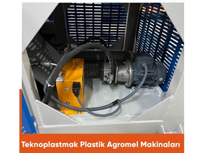 800 Mm 175-225 Kg/Saat Plastik Agromel Makinası - 3