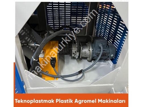 800 Mm 175-225 Kg/Saat Plastik Agromel Makinası