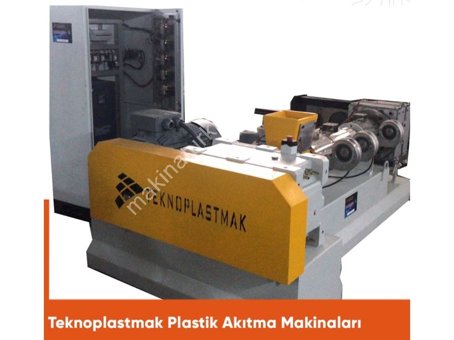 Ø140 Mm 250-400 Kg/Saat Plastik Granül Akıtma Ekstruder