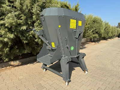1.5 M³ 220 Volt Ev Elektrikli Yem Karma Makinası - 6