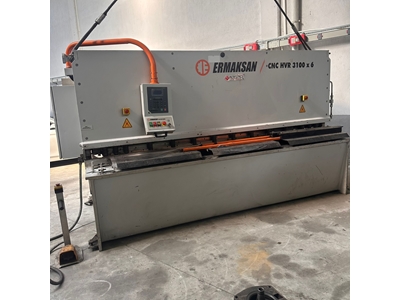 3100x6 mm CNC Hidrolik Giyotin Makas - 6