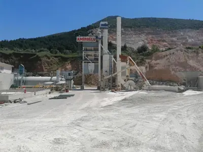 300 Ton/ Saat Batch Tipi Yığın Asfalt Plenti