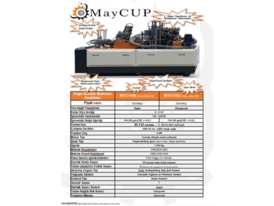 90-110 Pieces/Minute Automatic Paper Cup Machine - 6