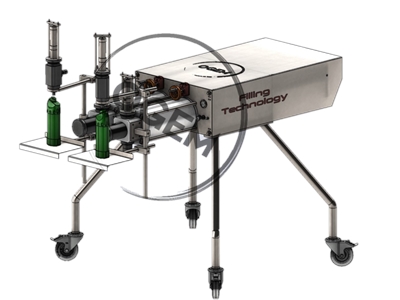 5 Litre Double Head Acid/Caustic Semi-Automatic Packaging Filling Machine - 2