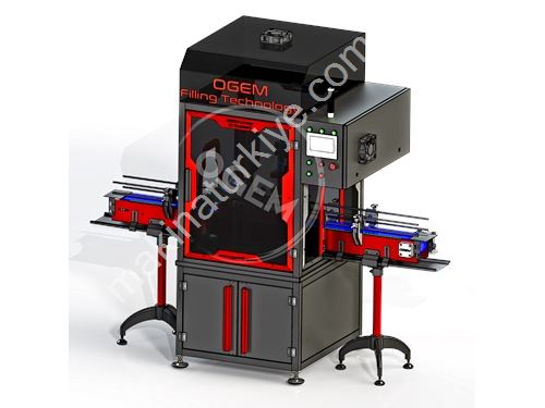 Linear Automatic Press Cap Sealing Machine