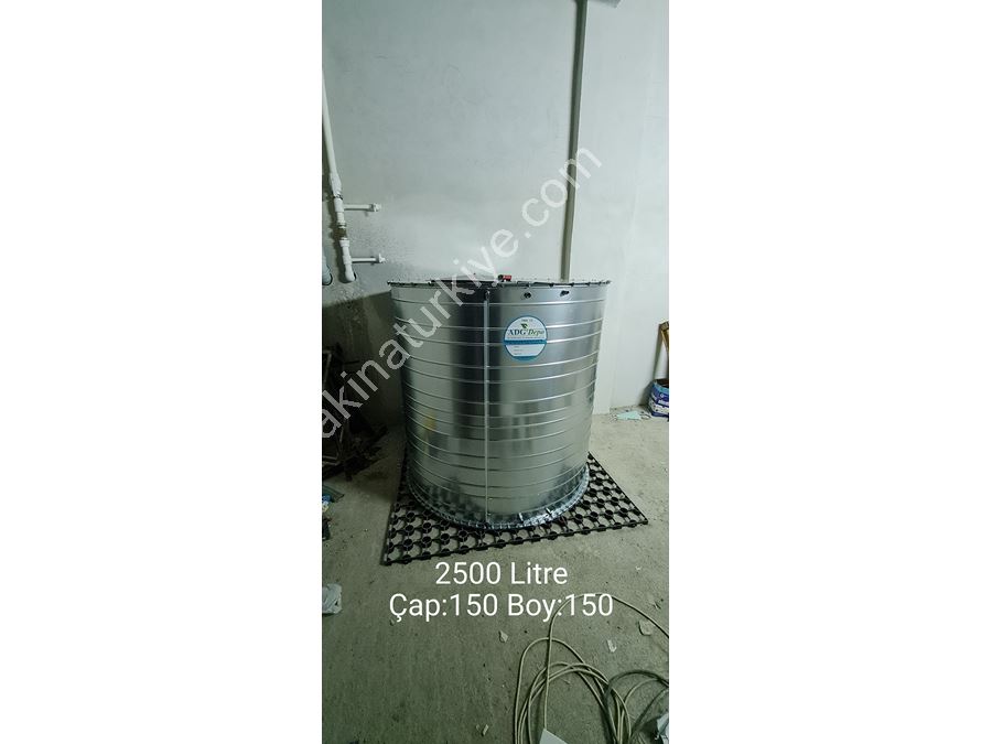 Modüler Silindirik Su Deposu
