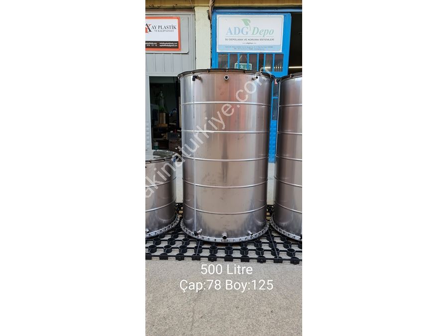 Modüler Silindirik Su Deposu