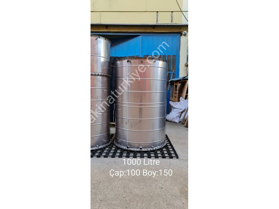 Modüler Silindirik Su Deposu