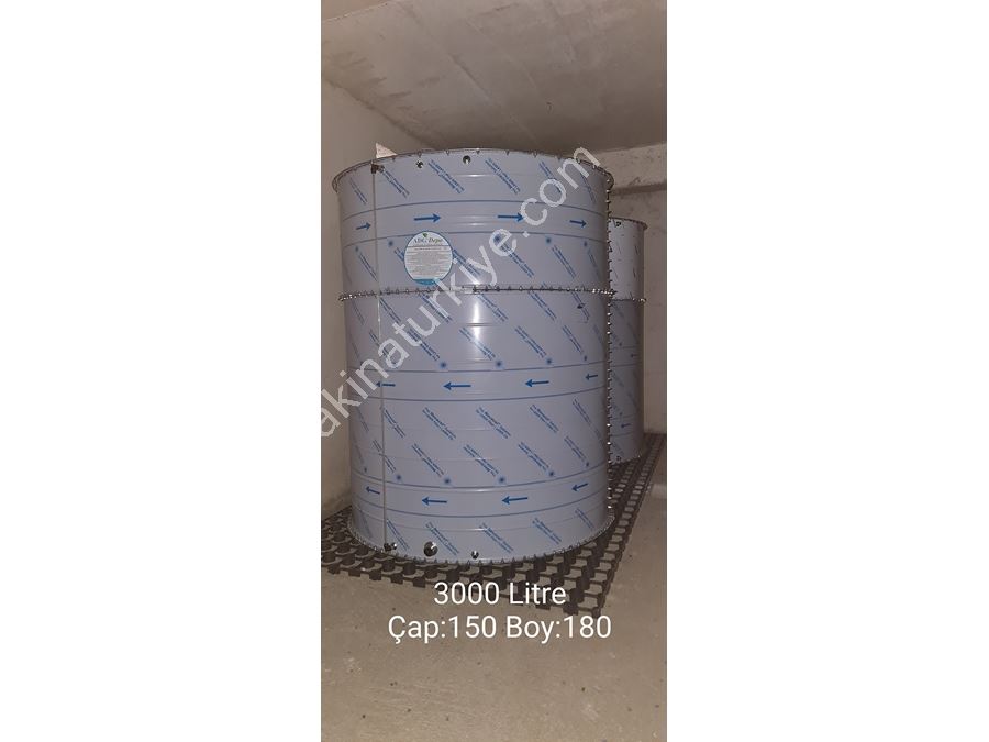 Modüler Silindirik Su Deposu