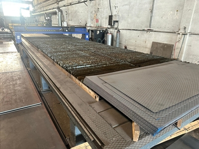 3x14 Metre 260 Amper Döner Kafa CNC Plazma Kesim Tezgahı - 1
